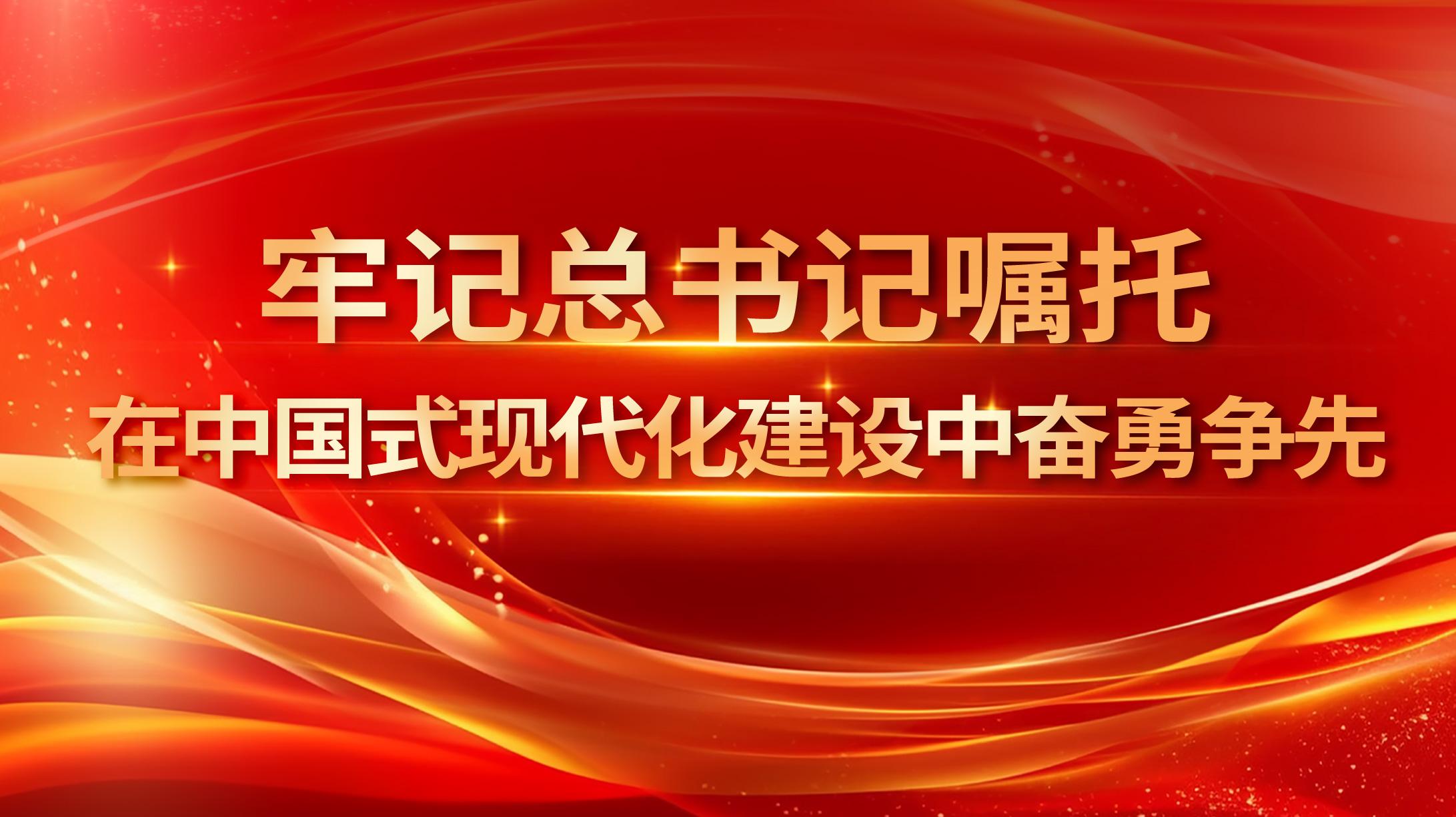 牢記總書記囑托 在中國式現代化建設中奮勇爭先